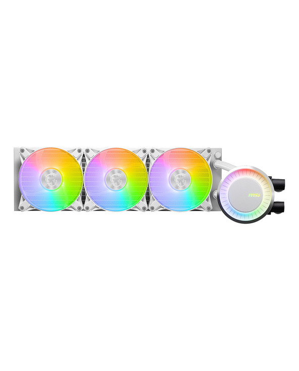 MSI MAG CORELIQUID E360 WHITE système de refroidissement d’ordinateur Carte-mère, Processeur Kit de refroidissement du liquide 1