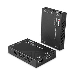 Lindy 38398 extension audio/video Émetteur et récepteur AV Noir
