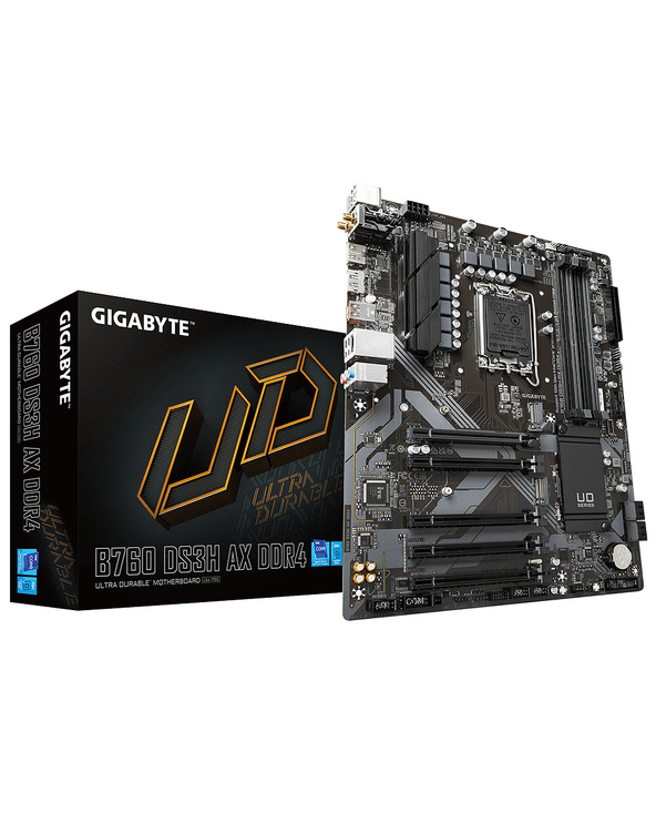 Gigabyte B760 DS3H AX DDR4 carte mère Intel B760 Express LGA 1700 ATX