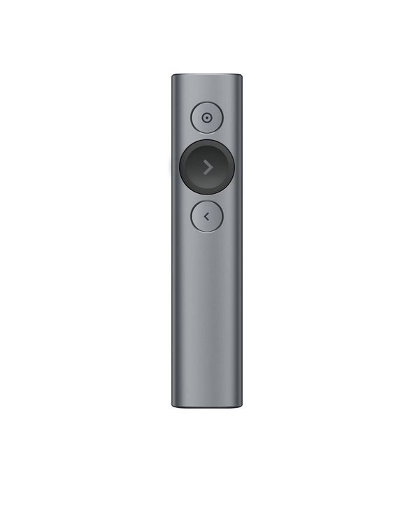 Logitech Spotlight télécommande Bluetooth/RF Gris