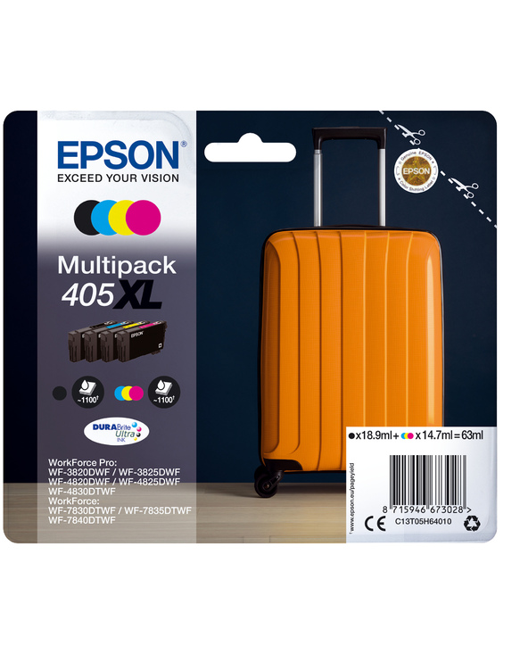 Epson Multipack 4-colours 405XL DURABrite Ultra Ink
