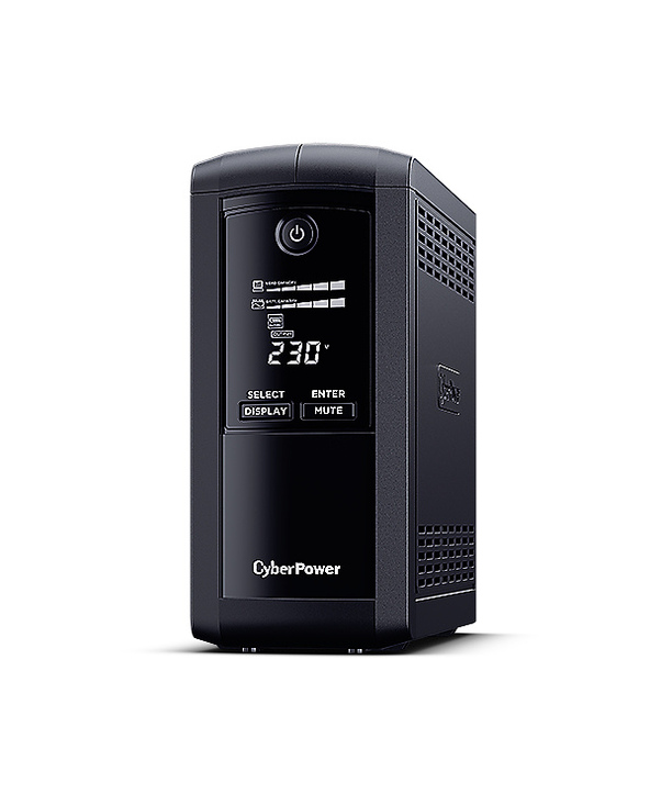 CyberPower VP1000EILCD alimentation d'énergie non interruptible Interactivité de ligne 1 kVA 550 W 6 sortie(s) CA