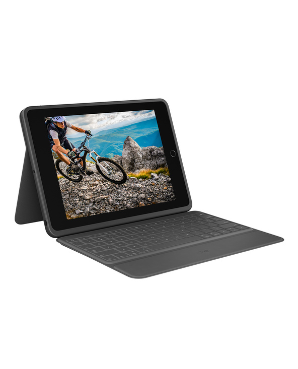 Logitech Rugged Folio AZERTY Français Smart Connector Graphite