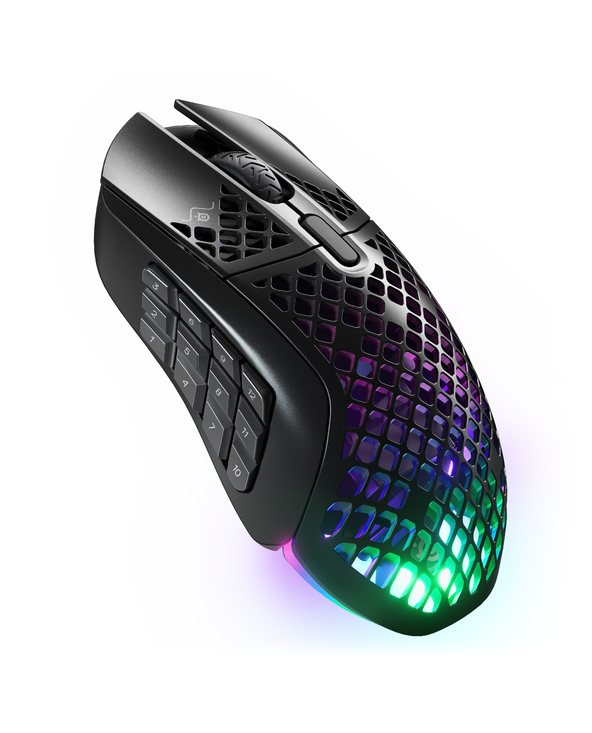 Steelseries Aerox 9 souris Jouer Ambidextre RF sans fil + Bluetooth Optique 18000 DPI
