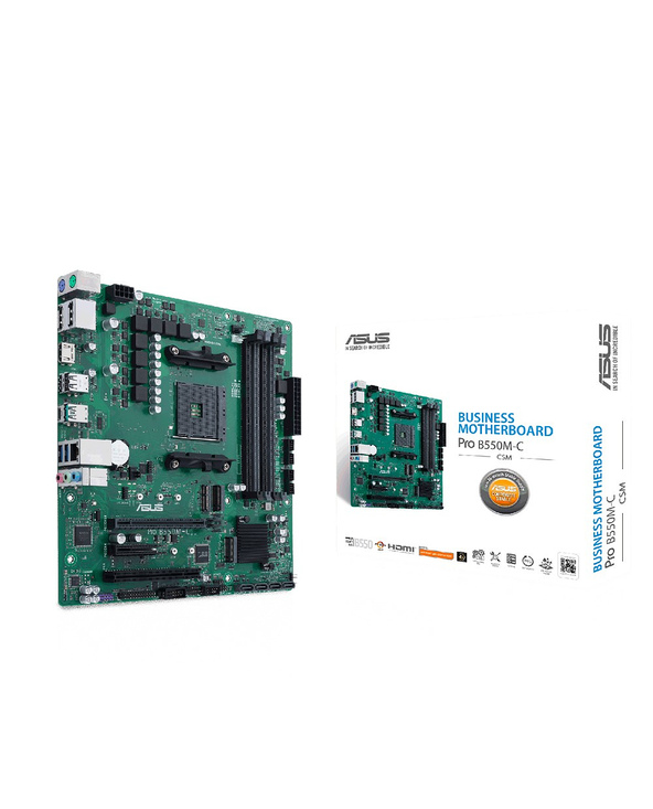 ASUS PRO B550M-C/CSM AMD B550 Emplacement AM4 micro ATX