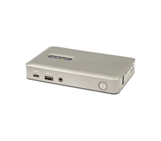 StarTech.com Dock USB C - USB-C vers DisplayPort 4K 30Hz ou VGA - Chargement USB Power Delivery 65W - Hub USB 3.1 Gen 1 à 4 port
