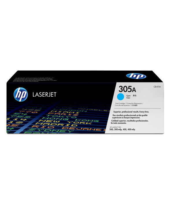 HP 305A toner LaserJet cyan authentique