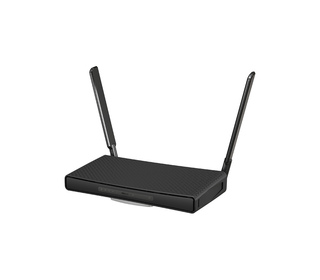 Mikrotik hAP ax³ routeur sans fil Gigabit Ethernet Bi-bande (2,4 GHz / 5 GHz) Noir