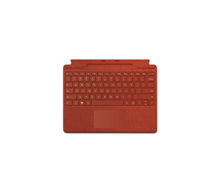 Microsoft Surface Pro Signature Keyboard AZERTY Français Microsoft Cover port Rouge