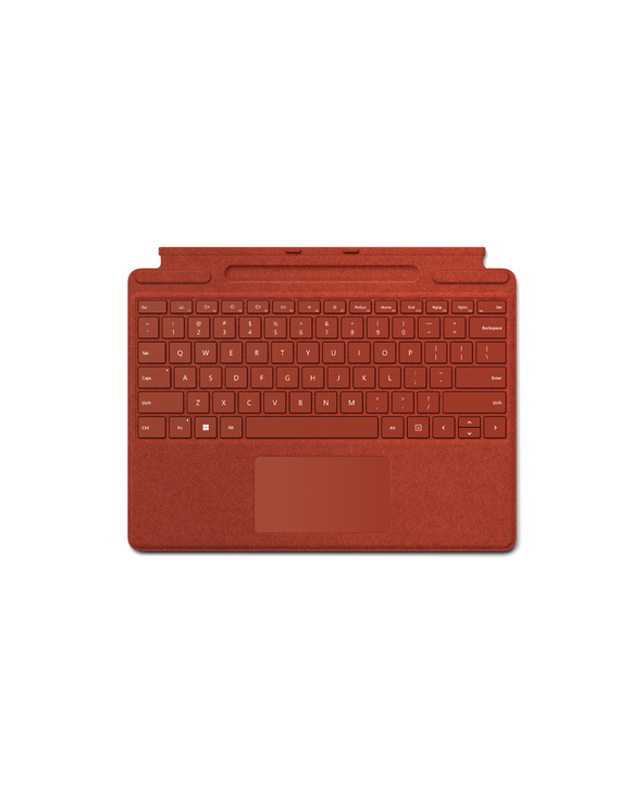 Microsoft Surface Pro Signature Keyboard AZERTY Français Microsoft Cover port Rouge