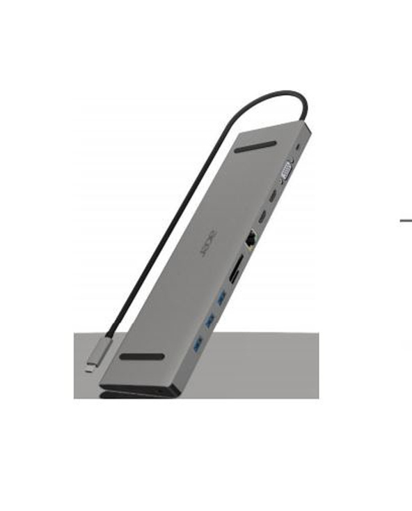 Acer ACG-DCK-C-1 Avec fil USB 3.2 Gen 1 (3.1 Gen 1) Type-C Gris