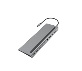 Hama 00200100 station d'accueil USB 3.2 Gen 1 (3.1 Gen 1) Type-C Anthracite