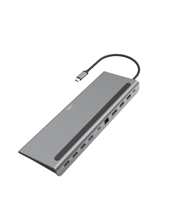 Hama 00200100 station d'accueil USB 3.2 Gen 1 (3.1 Gen 1) Type-C Anthracite