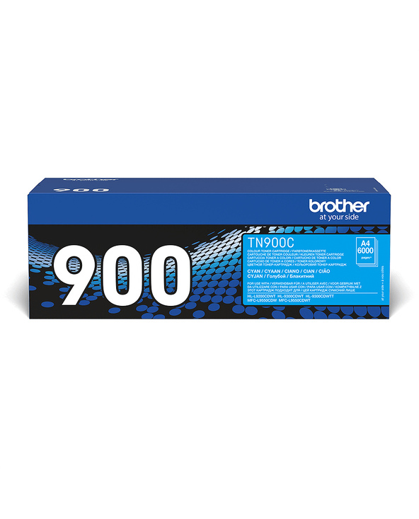 Brother TN-900C - Cartouche de toner originale – Cyan