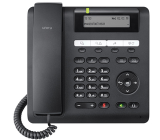 Unify OpenScape Desk Phone CP205 téléphone fixe Noir