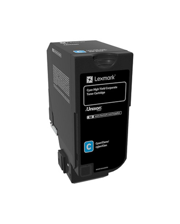 Lexmark 84C2HCE Cartouche de toner 1 pièce(s) Original Cyan