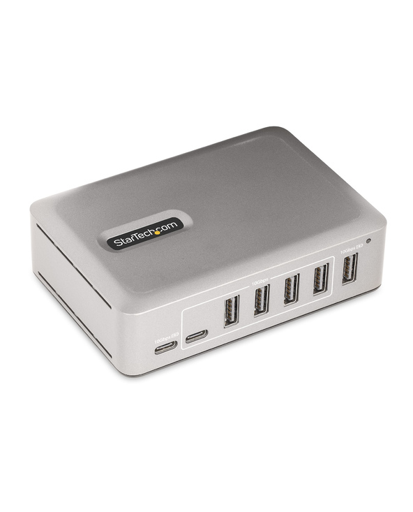 StarTech.com 10G5A2CS-USB-C-HUB hub & concentrateur USB 3.2 Gen 2 (3.1 Gen 2) Type-C 10000 Mbit/s Argent