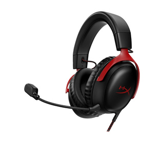 HyperX Cloud III — Casque de jeu (noir/rouge)