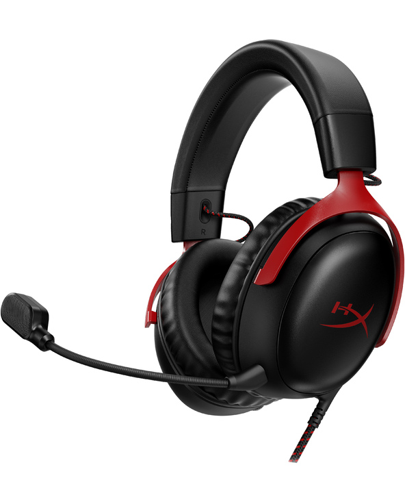 HyperX Cloud III — Casque de jeu (noir/rouge)