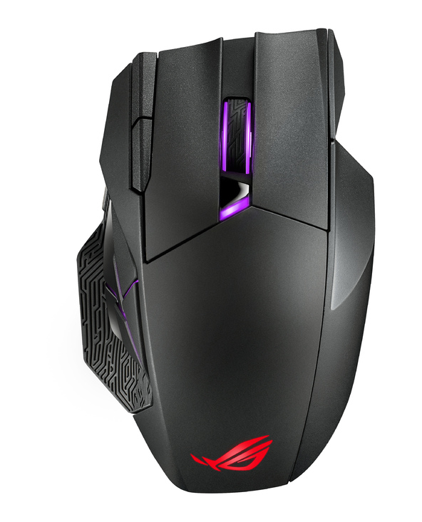 ASUS ROG Spatha X souris Jouer Droitier RF Wireless + USB Type-A Optique 19000 DPI