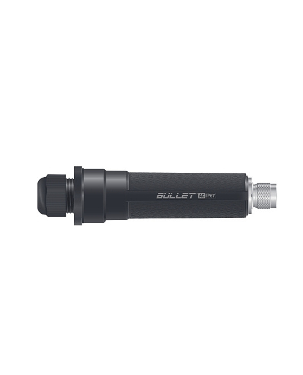 Ubiquiti BULLETAC-IP67 point d'accès réseaux locaux sans fil Noir Connexion Ethernet, supportant l'alimentation via ce port (PoE