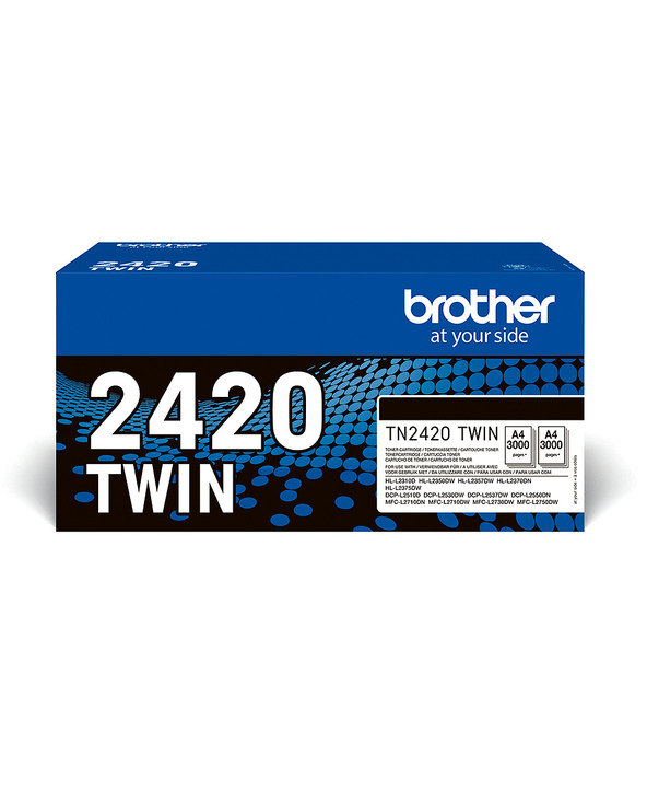 Brother TN-2420TWIN Cartouche de toner 2 pièce(s) Original