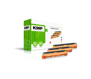 KMP B-T125X Cartouche de toner 3 pièce(s) Compatible Cyan, Magenta, Jaune