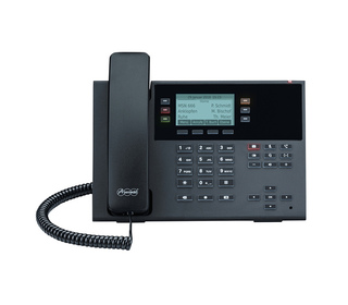 Auerswald COMfortel D-210 téléphone fixe Noir 3 lignes LCD