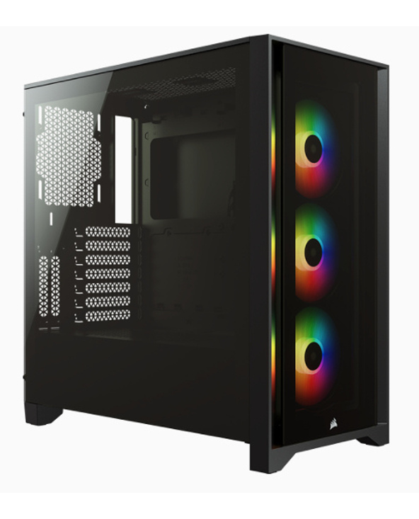Corsair iCUE 4000X RGB Midi Tower Noir