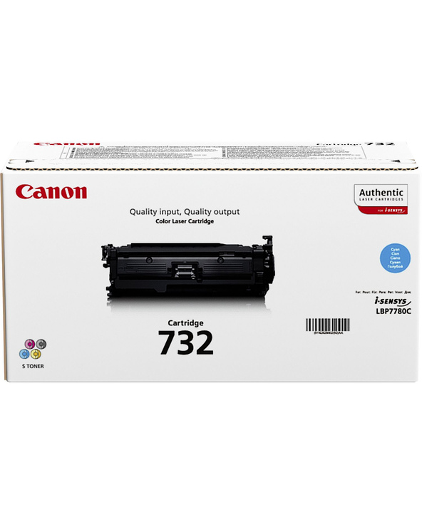 Canon 732C Cartouche de toner 1 pièce(s) Original Cyan