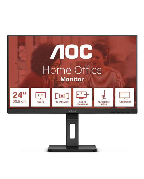 AOC E3 24E3QAF 23.8" LCD Full HD 4 ms Noir