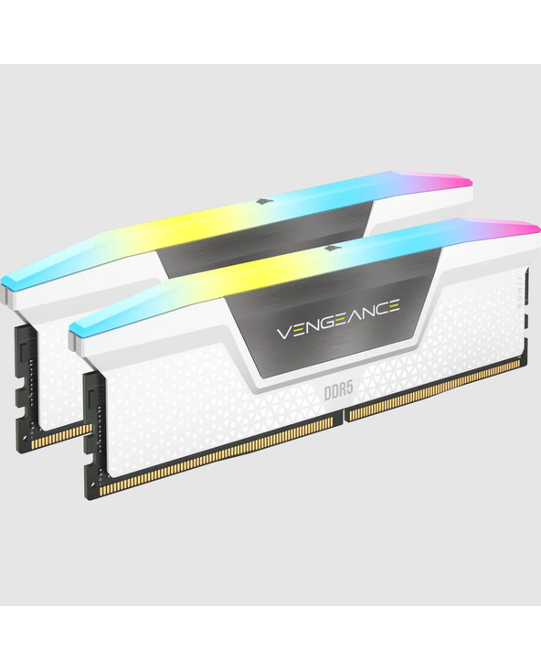 Corsair Vengeance RGB CMH32GX5M2D6000C36W module de mémoire 32 Go 2 x 16 Go DDR5 6000 MHz
