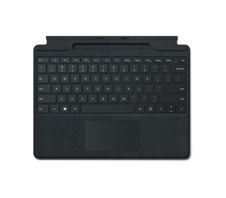 Microsoft Signature QWERTZ Allemand Microsoft Cover port Noir