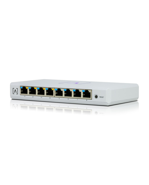 Alta Labs S8-POE commutateur réseau Géré Gigabit Ethernet (10/100/1000) Connexion Ethernet, supportant l'alimentation via ce por
