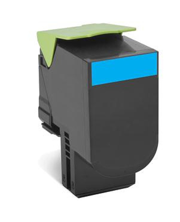 Lexmark 80C2HCE Cartouche de toner 1 pièce(s) Original Cyan