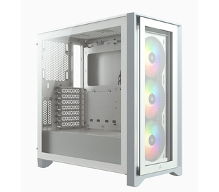 Corsair iCUE 4000X RGB Midi Tower Blanc