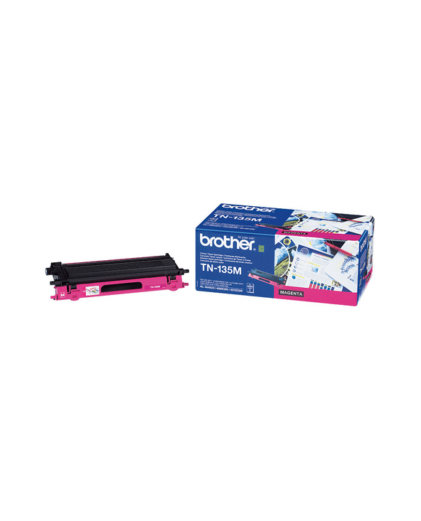 Brother TN-135M - Cartouche de toner originale à haut rendement – Magenta