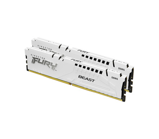 Kingston Technology FURY Beast 32 Go 5200 MT/s DDR5 CL40 DIMM (Kits de 2) White XMP