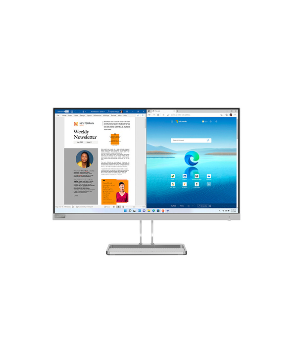 Lenovo L27I-40 27" LED Full HD 6 ms Gris