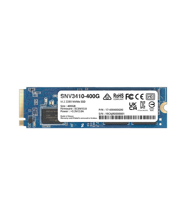 Synology SNV3410 M.2 400 Go PCI Express 3.0 NVMe