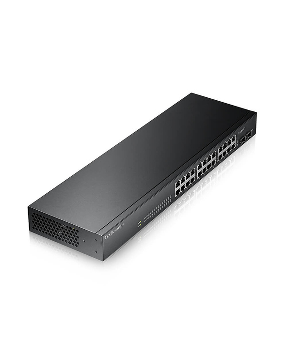 Zyxel GS-1900-24 v2 Géré L2 Gigabit Ethernet (10/100/1000) 1U Noir