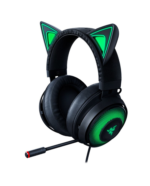 Razer Kraken Kitty Edition Casque Avec fil Arceau Jouer Noir, Vert