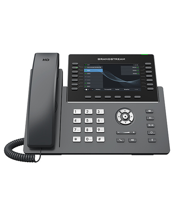 Grandstream Networks GRP2650 téléphone fixe Noir 14 lignes TFT Wifi