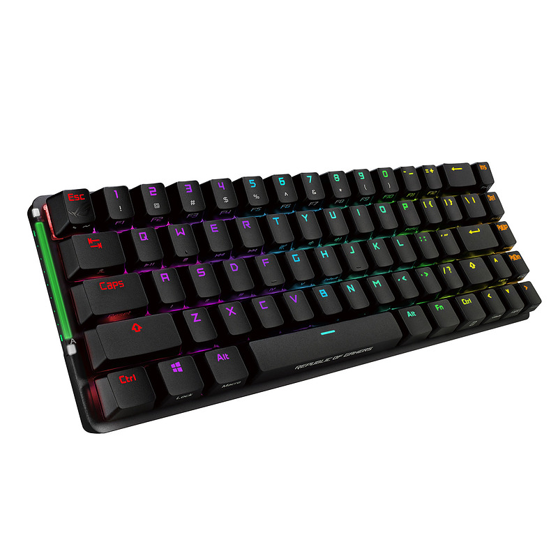 ASUS ROG Falchion clavier Jouer FR sans fil +USB AZERTY Français Noir