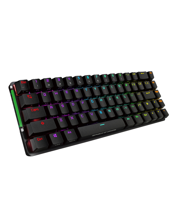 ASUS ROG Falchion clavier Jouer FR sans fil +USB AZERTY Français Noir