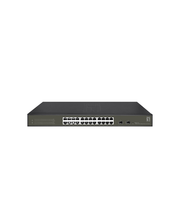 LevelOne GES-2126 commutateur réseau Géré L2 Gigabit Ethernet (10/100/1000) Noir