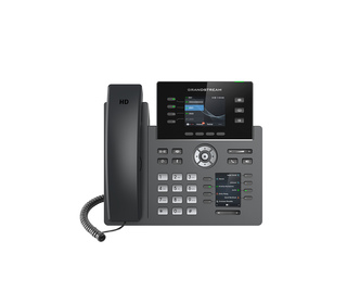 Grandstream Networks GRP2614 téléphone fixe Noir 4 lignes TFT Wifi