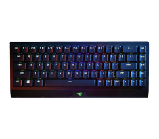 Razer BlackWidow V3 Mini HyperSpeed clavier Jouer USB + RF Wireless + Bluetooth Noir