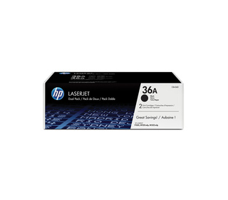 HP 36A pack de 2 toners LaserJet noir authentiques