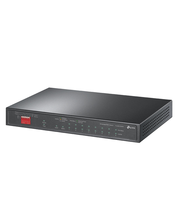 TP-Link TL-SG1210PP commutateur réseau Non-géré Gigabit Ethernet (10/100/1000) Connexion Ethernet, supportant l'alimentation via